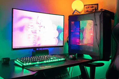 herní monitor s hdmi 2.1 připojením