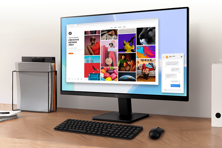 23 palcové monitory LG